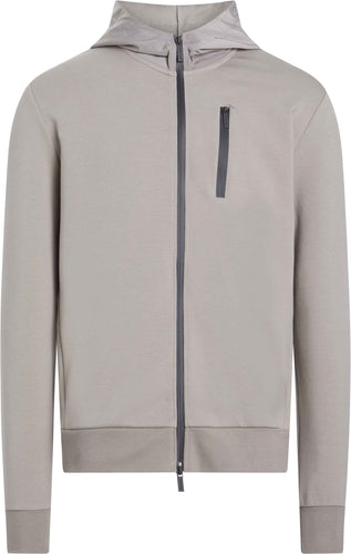 Calvin Klein LUX TECH ZIP THROUGH HOODIE - Supermen.dk