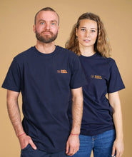 Indlæs billede til gallerivisning ELSK EARTH KARMA BRUSHED T - SHIRT DARK NAVY - Supermen.dk
