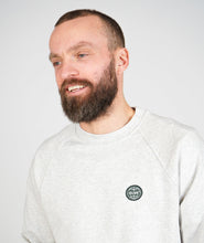 Indlæs billede til gallerivisning ELSK GLOBE MEN&#39;S TVÆRS CREWNECK SNOW MELANGE - Supermen.dk
