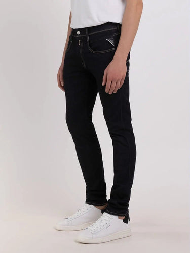 Replay GROVER STRAIGHT - FIT JEANS Forever Dark - Supermen.dk