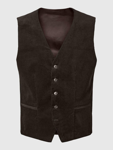 Selected DUCA CORDUROY Waistcoat - Supermen.dk